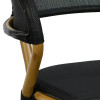 Fauteuil MANDUEL aluminium rotin  