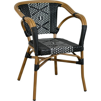 Fauteuil Cabourg bistrot : le fauteuil empilable au style authentique pour les pros CHR.