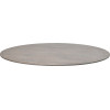 Table ronde Ø60cm dorée compact décor pierre