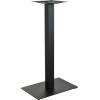 Table mange debout 110cmx70cm rectangle chêne acier noir